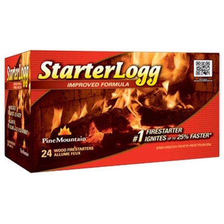 PINE MOUNTAIN Pine Mountain 41525-01001 Starterlogg Firestarter; Pack - 24 131962